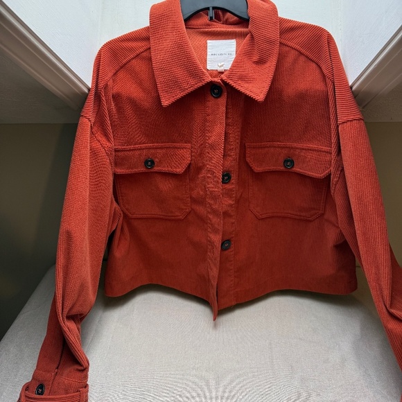 Avec Les Filles Jackets & Blazers - Avec Les Filles Oversized Corduroy Button Down Top Jacket XL